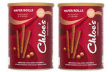Chloe's Hazelnut & Cocoa Wafer Rolls 400g X 2