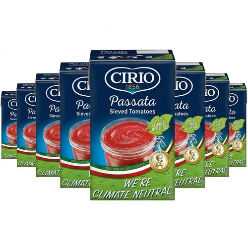 Cirio Sieved Tomato Passata 500g X 8