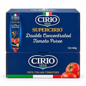 Cirio Supercirio Double Concentrated Tomato Purée 140g X 12