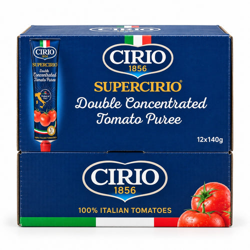 Cirio Supercirio Double Concentrated Tomato Purée 140g X 12