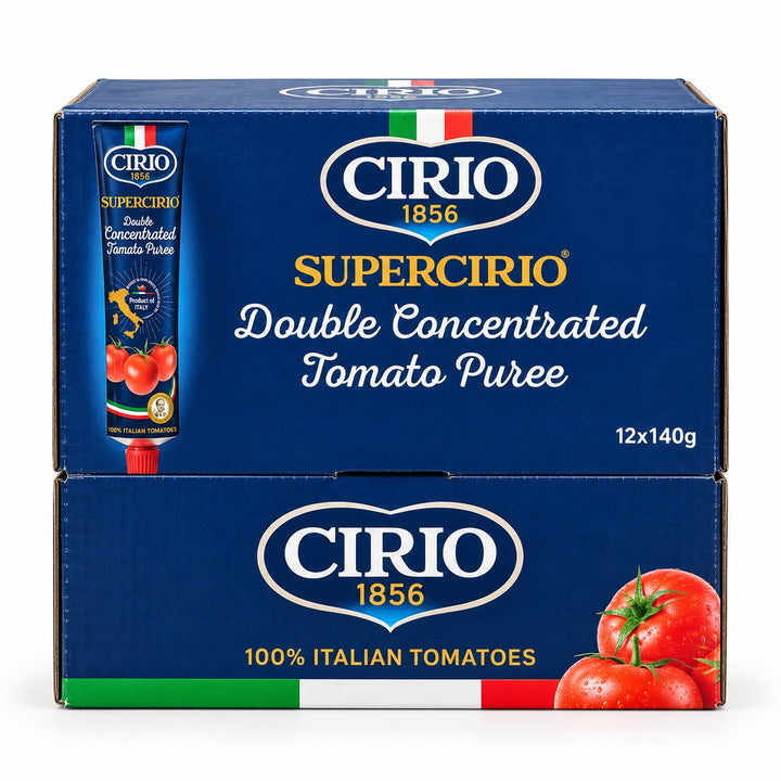 Cirio Supercirio Double Concentrated Tomato Purée 140g X 12