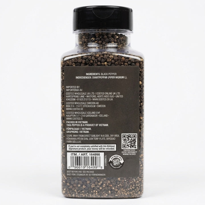 Coarse Ground Black Pepper Kirkland Signature 360g-1