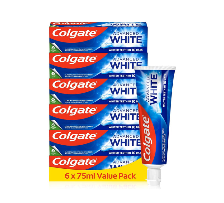 Colgate Advanced White Toothpaste 6 X 125ml