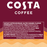 Costa Coffee Salted Caramel Latte Sachets ingredients