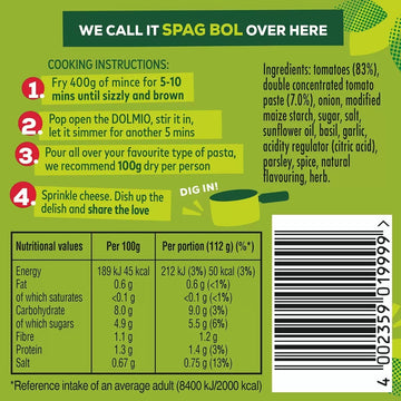 Dolmio Original Bolognese Sauce