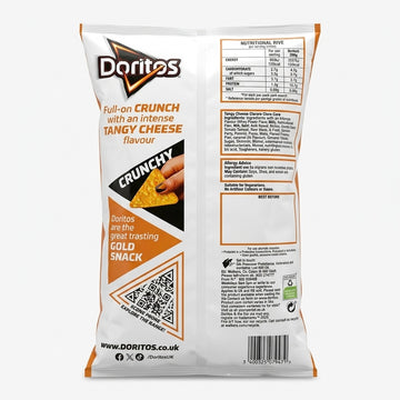 Doritos Tangy Cheese Flavour Corn Chips 455g-1