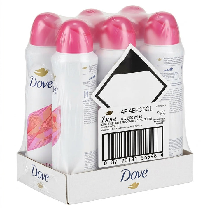 Dove Advanced Care Dragon Fruit Anti-Perspirant 200ml X 6