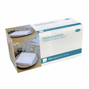 Duni Premium 32cm 3-Ply Napkins 250 Pack-1