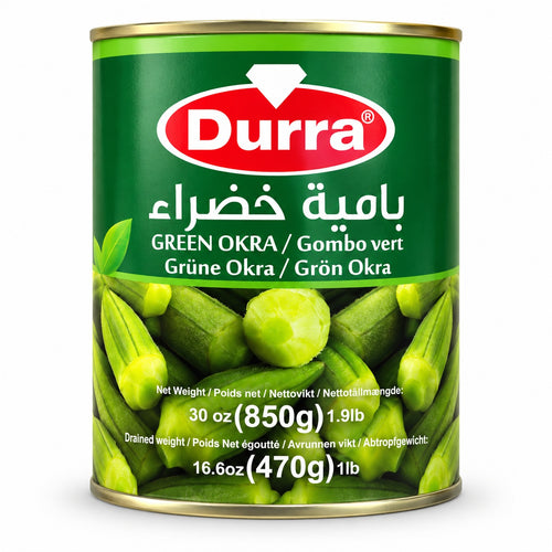 Durra Green Okra 850g