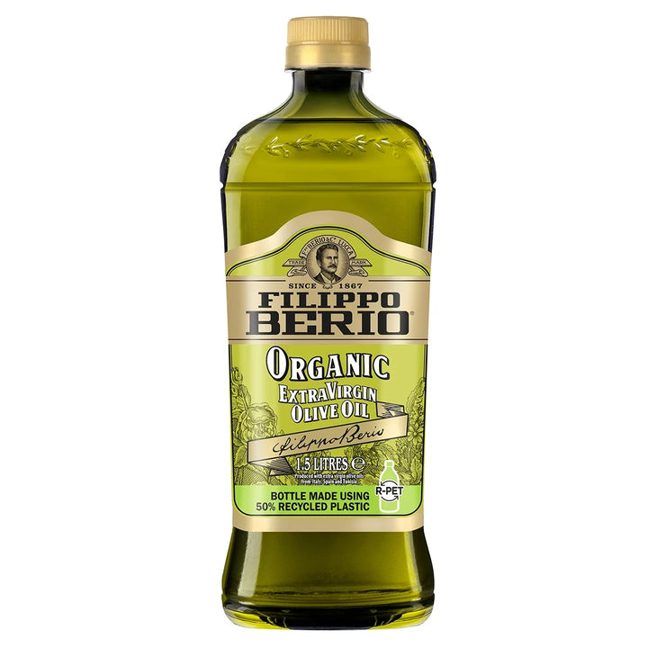 Filippo Berio Organic Extra Virgin Olive Oil 1.5L