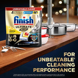 Finish Ultimate Plus All in One Lemon Sparkle 90 Pack