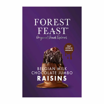 Forest Feast Belgian Milk Chocolate Jumbo Raisins 1kg