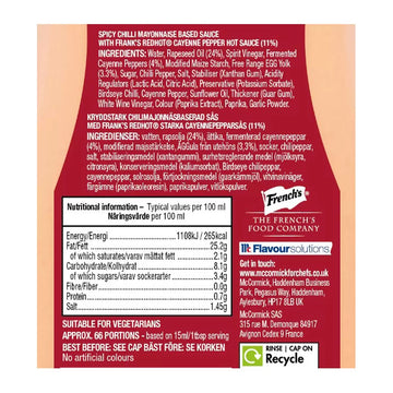 Frank's RedHot Spicy Mayo 1L-2