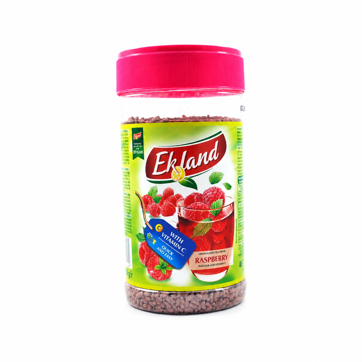 Granulated Tea Drink with Raspberry Flavour Ekoland 350g