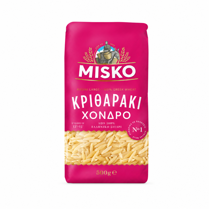 Greek Risoni Large (Orzo Large) Misko 500g