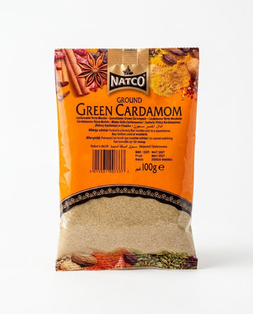 Ground Green Cardamom Natco 100g