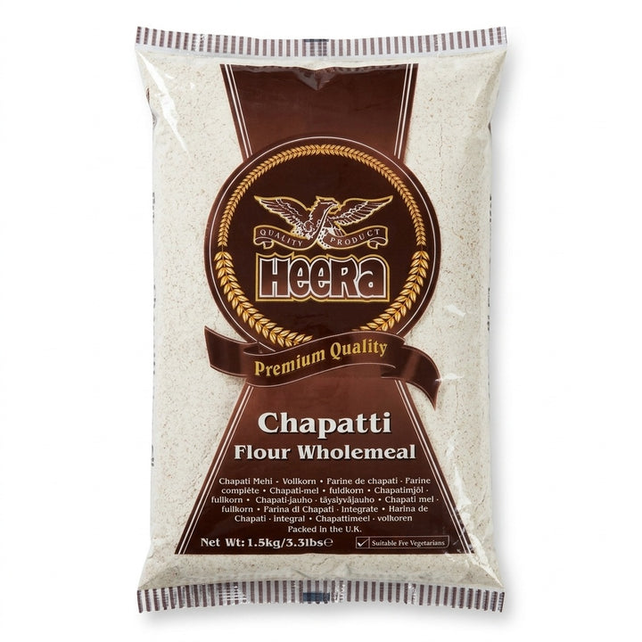 Heera Chapatti Flour Wholemeal 1.5kg