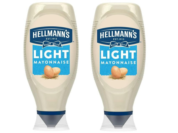 Hellmann's Light Squeezy Mayonnaise 2 x 750ml