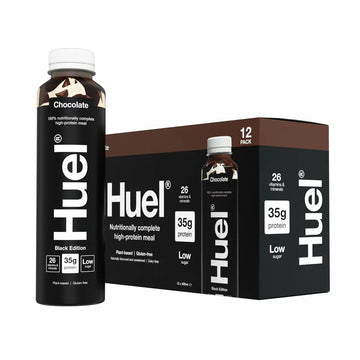 Huel Complete Meal Drink Black Edition Chocolate 500ml X 12