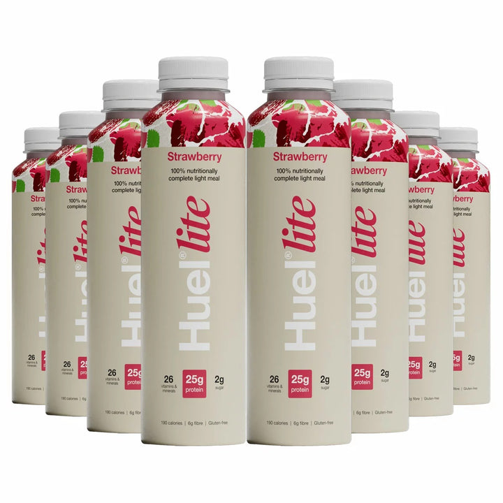 Huel Lite Complete Meal Drink Strawberry 500ml X 8