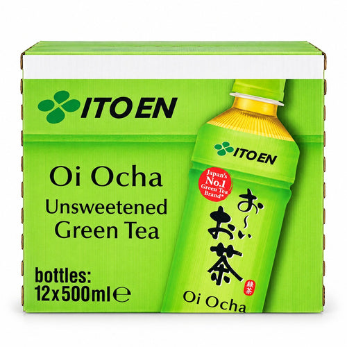 ITO EN Oi Ocha Unsweetened Green Tea 12 x 500ml