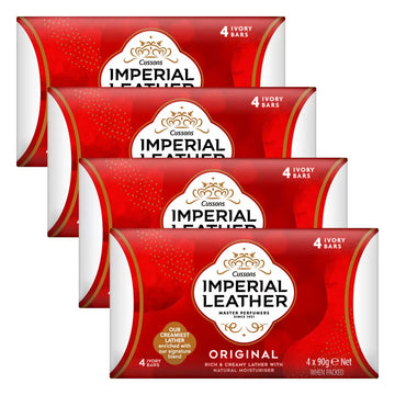 Imperial Leather Original Soap Bar 90G X 16