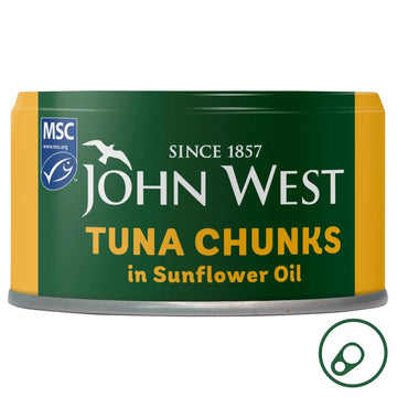 John West Tuna Chunks in oil 145g