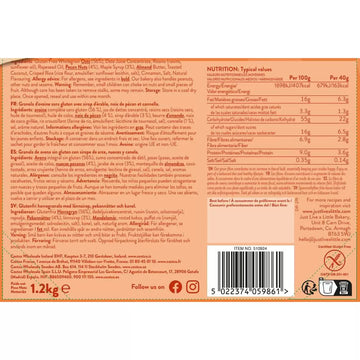 Just Maple and Toasted Pecan Granola 1.2kg-2