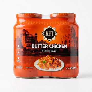 KFI Butter Chicken Cooking Sauce 650ml X 2