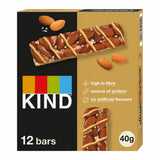 KIND Caramel Almond & Sea Salt Snack Bars 12 x 40g