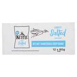 Kettle Hand Cooked Lightly Salted Chips 80g X 12