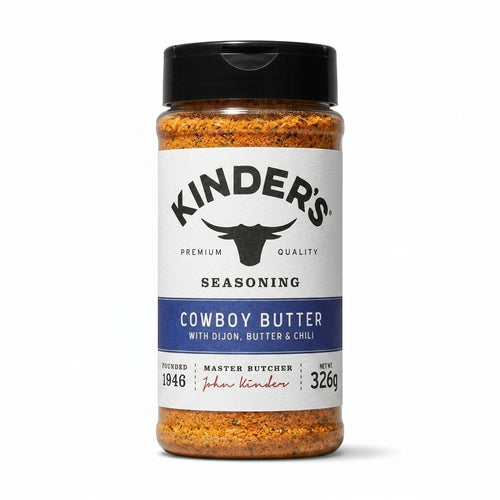 Kinder’s Cowboy Butter Seasoning with Dijon, Butter & Chili 326g