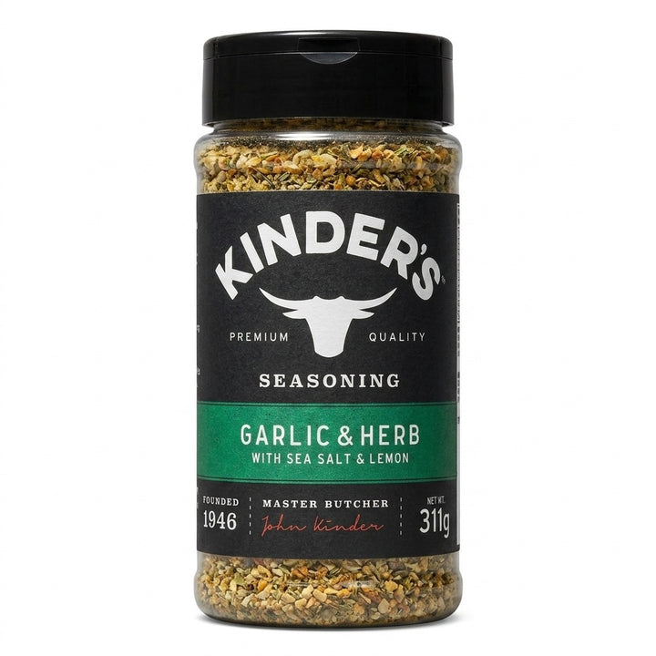 Kinder’s Garlic & Herb Seasoning with Sea Salt & Lemon 311g