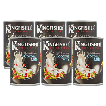 Kingfisher Oriental Coconut Milk 6 x 400ml