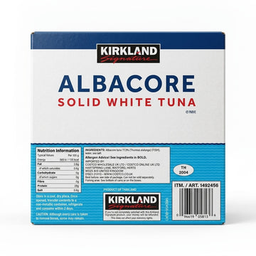 Kirkland Signature Albacore Solid White Tuna in Brine 198g X 8-1