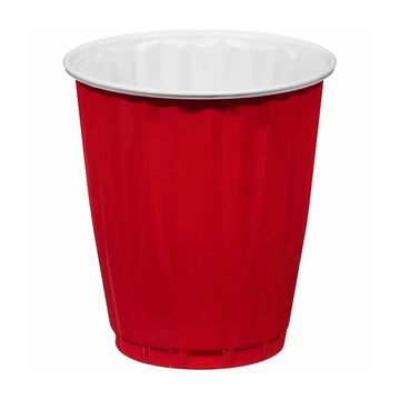 Kirkland Signature Chinet 18oz Red Plastic Cup-1