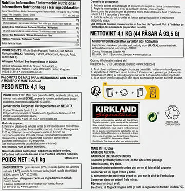 Kirkland Signature Microwave Popcorn 44 x 93g-1