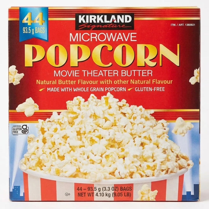 Kirkland Signature Microwave Popcorn 44 x 93g