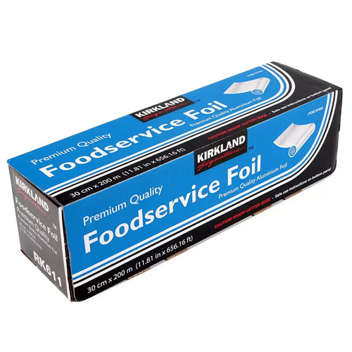Kirkland Signature Premium Quality Aluminium Foil 30cm x 200m