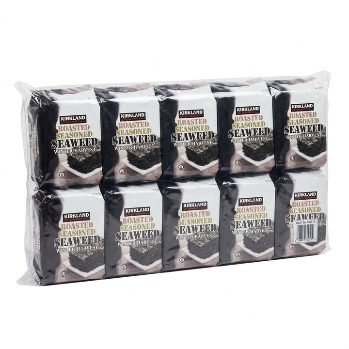 Kirkland Signature Roasted Seasoned Seaweed Winter Harvest 10 x 17g