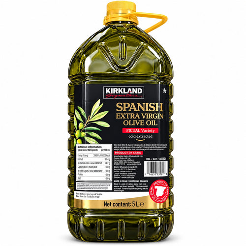 Kirkland Signature Spanish Extra Virgin Olive Oil Picual Variety 5L