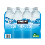 Kirkland Signature Spring Water 1.5L X 12