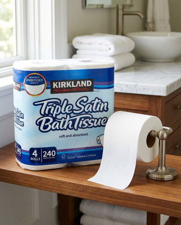 Kirkland Signature Triple Satin 3-Ply Toilet Tissue 40 Rolls-111
