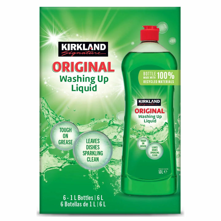 Kirkland Signature Washing Up Liquid 6 x 1L-1