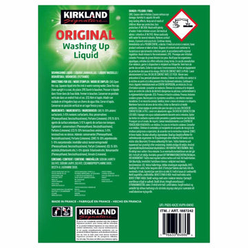 Kirkland Signature Washing Up Liquid 6 x 1L-2