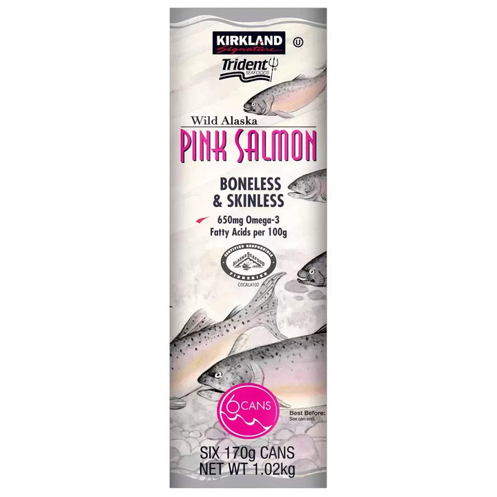 Kirkland Signature Wild Alaskan Pink Salmon 170g X 6