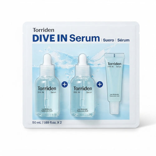 Korean Torriden Dive-in Low Molecular Hyaluronic Acid Serum, 2 x 50ml + 20ml-1