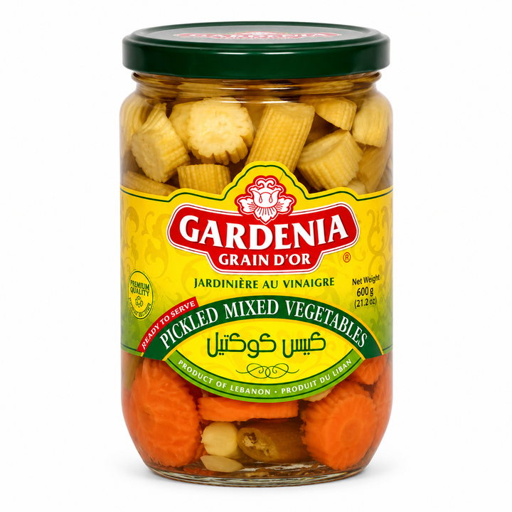 Lebanese Pickled Mixed Vegetables Gardenia 600g