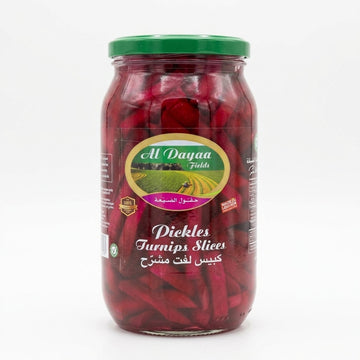Lebanese Pickled Turnip Slices Al Dayaa 1400g