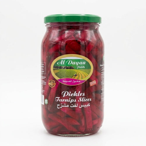 Lebanese Pickled Turnip Slices Al Dayaa 1400g